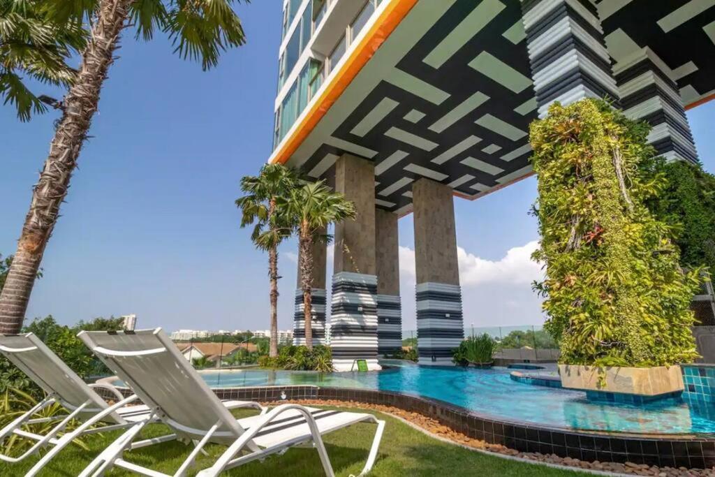 Appartamento The Riviera Jomtien Esterno foto